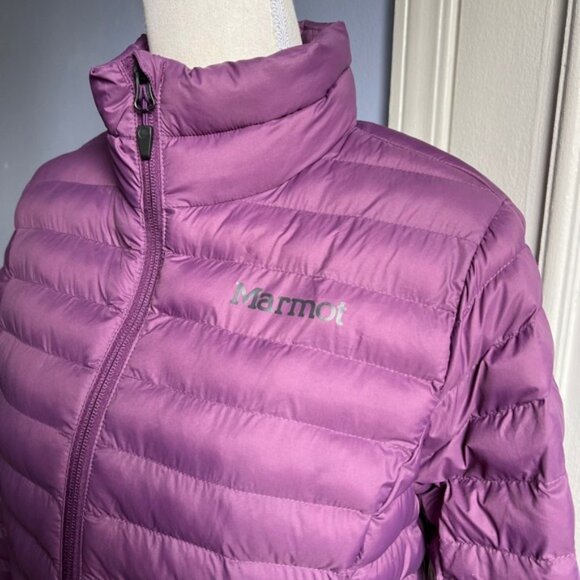 Marmot Echo Featherless Jacket Insulated Lightweight Purple Fig Women's Medium - Picture 3 of 16